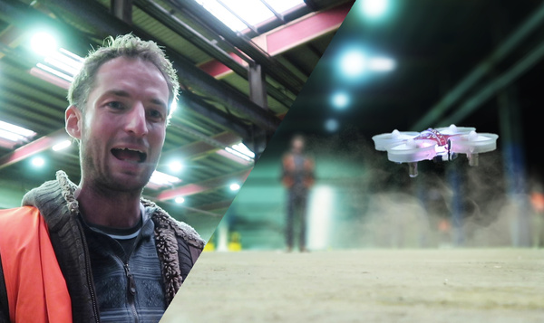 Dronepiloot in opleiding