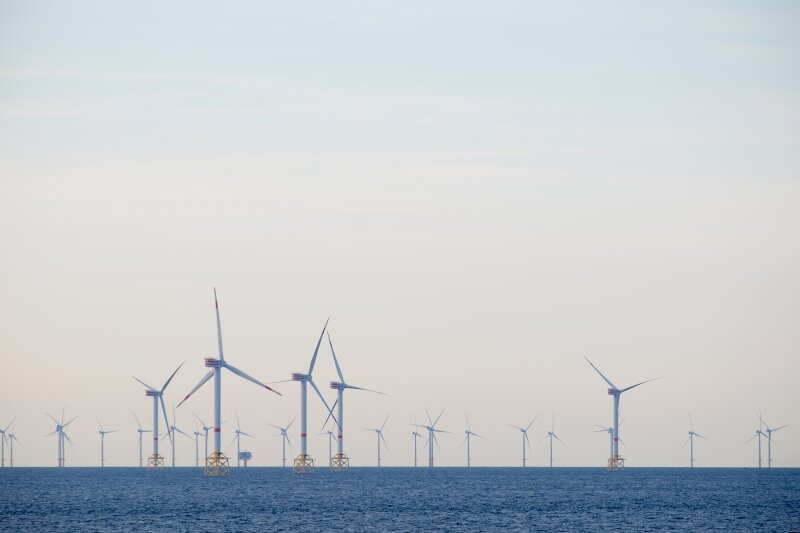 Belgische offshore windturbines